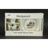 Wedgwood Peter Rabbit Nursery Ware Boxed