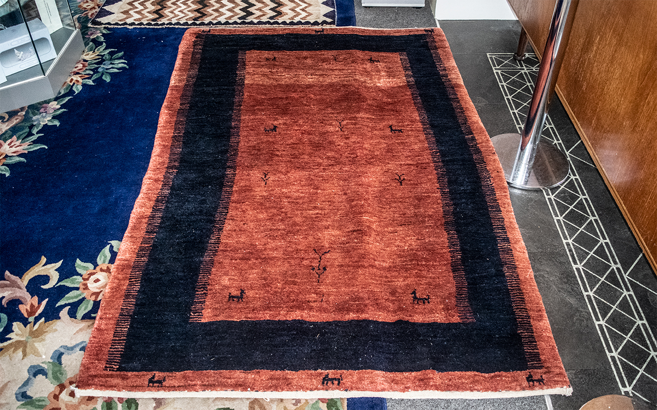 Hand Made Afghanistan Tribal Carpet with