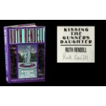 Ruth Rendell Signed First Edition Copy 'Kissing the Gunner's Daughter',