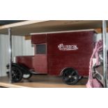 Advertising Interest: Large 1940s Scratch Built Truck of Wooden Construction,