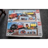 Lego Collection - comprising Lego 7720 Battery Freight 4.5 Volt Train with Instructions, 1980.