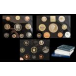 Collection of Royal Mint Proof Box Sets comprising 1994, 1999 and 2001 Deluxe Proof Sets,