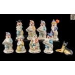 Collection of Beswick 'Little Lovables' Miniature Clowns, measuring approx. 4.