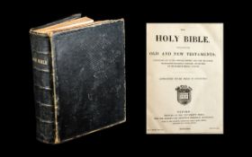 Lovely Victorian Holy Bible,