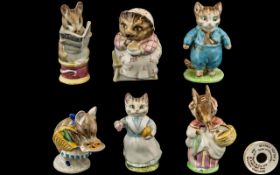 Beswick - Collection of Beatrix Potter Figures ( 6 ) In Total.