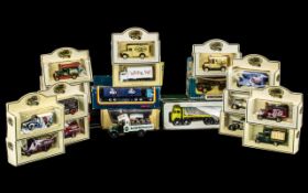 A Collection of Die Cast Metal Replica Cars 20 in total Original boxes.