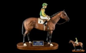 Beswick - Jockey and Racehorse Figure ' Nijinsky ' With Lester Piggott,