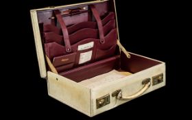 A Small Mixed Lot to include an early 20th Century stationery case,