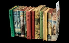 Enid Blyton Novels, a collection of twelve, various, with dust jackets (12)