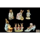 Beswick - Collection of Beatrix Potter Figures ( 6 ) In Total. Comprises 1/ Cecily Parsley BP3A.