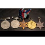 Collection of WWl and WWll Medals, a good collection of military medals,