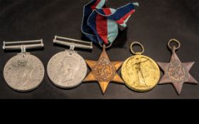 Collection of WWl and WWll Medals, a good collection of military medals,