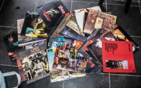 A Collection of Vinyl Albums, to include: Van Halen, Ship Shape & Bristol Fashion songs,