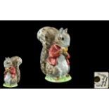 Beswick - Early Beatrix Potter Figure ' Timmy Tiptoes ' First Variation, Gold Stamp BP1A.