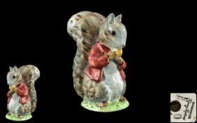Beswick - Early Beatrix Potter Figure ' Timmy Tiptoes ' First Variation, Gold Stamp BP1A.