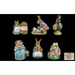 Beswick - Beatrix Potter Collection of Figures ( 6 ) In Total.