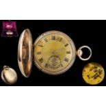 Charles Haley - Superb Quality 18ct Gold Pocket - Large Size Marine Chronometer.