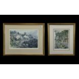 Pair of Pencil Signed Judy Boyes Limited Edition Prints, one titled 'Troutbeck, a Lakeland Village',