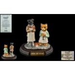 Beswick Ware Beatrix Potter Exclusive Ltd and Numbered Gold Edition Figure ' Ginger and Pickles '