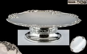 Ollivant and Botsford Wonderful Quality Sterling Silver Tazza - Pedestal Bowl,