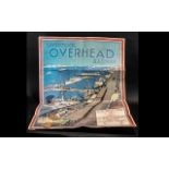 Liverpool Overhead Railway Poster (folded) along with 10 original tickets 1940's various stops along