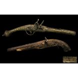 Two Antique Pistols, one Percussion Cap, with little workmanship,