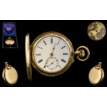 LeCoultre 18ct Gold Full Hunter Minute Repeater Pocket Watch of Large Proportions ( Heavy ) Full