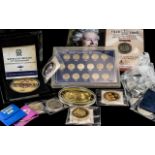 Collection Of Modern Collectable Coins To Include Battle Of Britain 75th Anniversary Five Crowns,