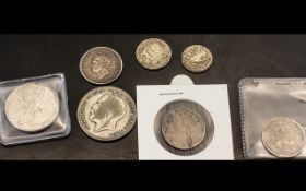 ( 7 ) Misc Silver Coins.