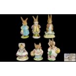 Beswick - Beatrix Potter Collection of Figures ( 6 ) In Total.