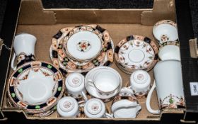 Collection of Imari Pattern Bone China, by Colclough, Sutherland, Salisbury etc.