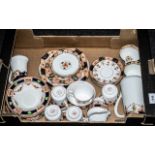 Collection of Imari Pattern Bone China, by Colclough, Sutherland, Salisbury etc.