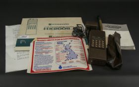 Marine Interest - VHF FM Marine Radio HX200S. Model EA2S1. Made by the Standard Communications