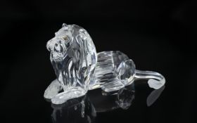 Swarovski S.C.S Members Annual Edition 1995 Cut Crystal Figure ' Inspiration of Africa ' ' The