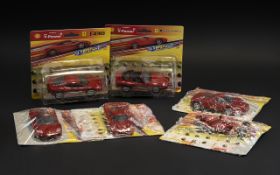 Collection of Six V. Power Model Cars, Ferraris etc.