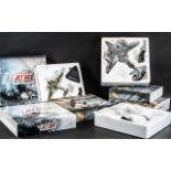 Atlas Editions, Five Model Diecast Models To Include Handley Page Halifax, Heinkel He.