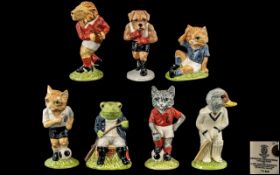 Beswick 'Sporting Character's Collection' Figures, Limited Edition,