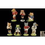 Beswick 'Sporting Character's Collection' Figures, Limited Edition,