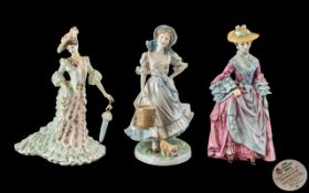 Collection of Three Porcelain Figures,