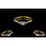 18ct Gold and Platinum Attractive Diamon