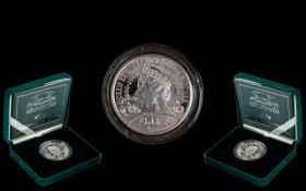 Royal Mint Silver Piedfort Centenary Cro