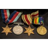 Collection of WWl and WWll Medals, four