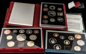 Collection of Royal Mint Proof Box Sets
