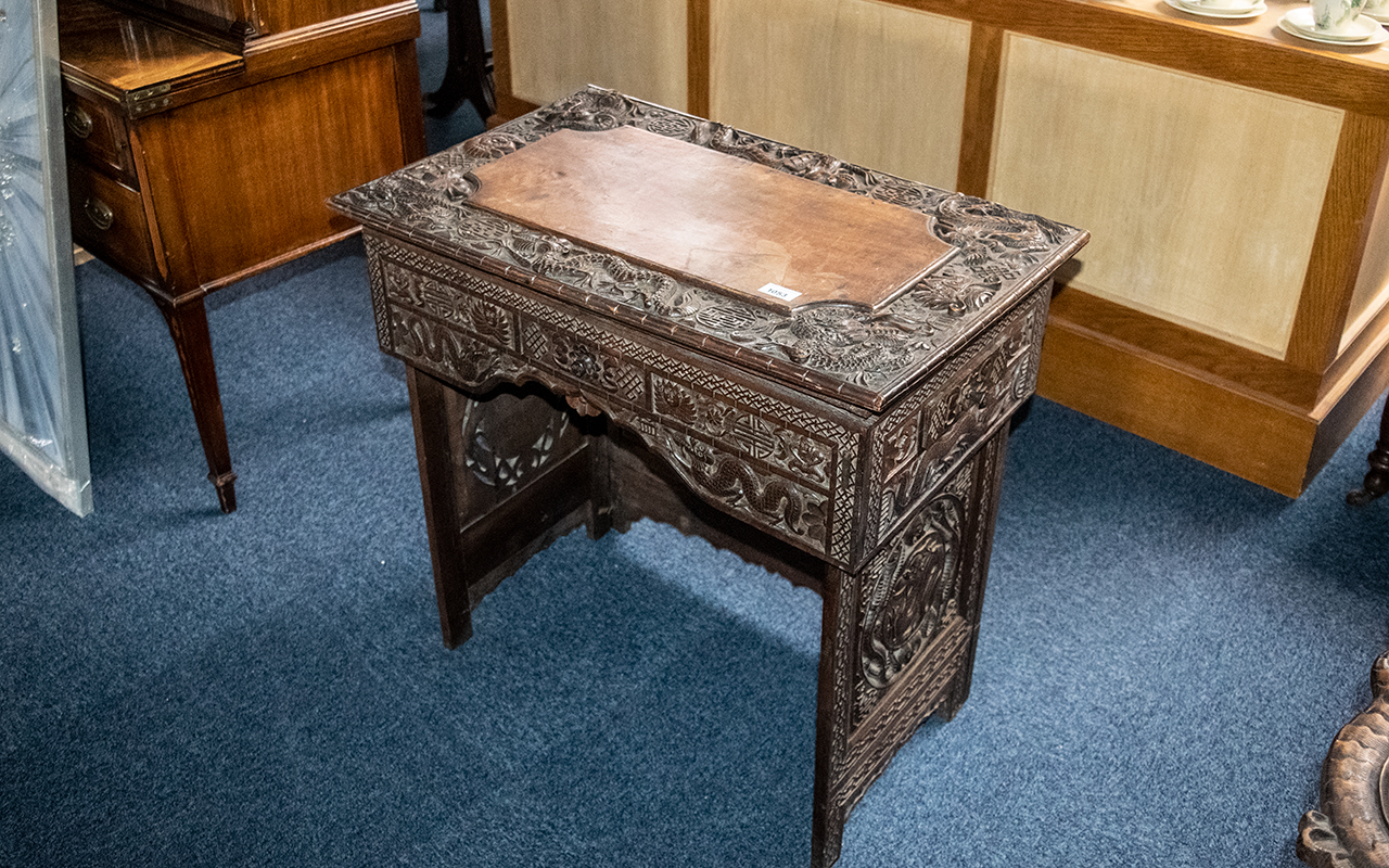 Antique Chinese Desk, a 19th century Chi - Image 2 of 5