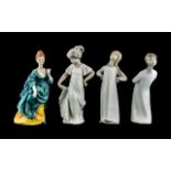 Four Figurines To Include A Royal Doulto