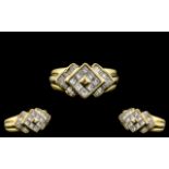 18ct Yellow Gold - Attractive Princess C