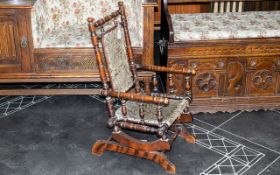 Antique Children's Rocking Chair, a late