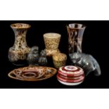 Collection of Porcelain, comprising brow