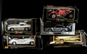 A Collection of Diecast Model Cars 5 in total.