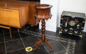 German Plant Pot Stand, of unusual form,